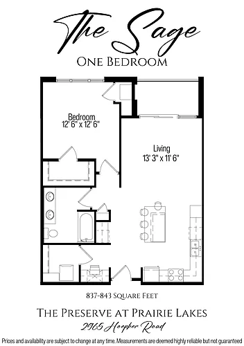 Floor plan Sage