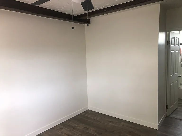 New wall space in bedroom