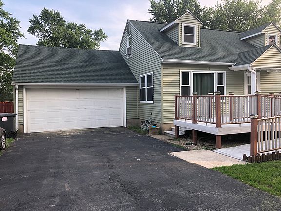 2 car attached garage