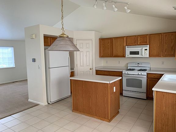 View from dining area, with front living room in the background