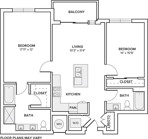 Floor plan B03