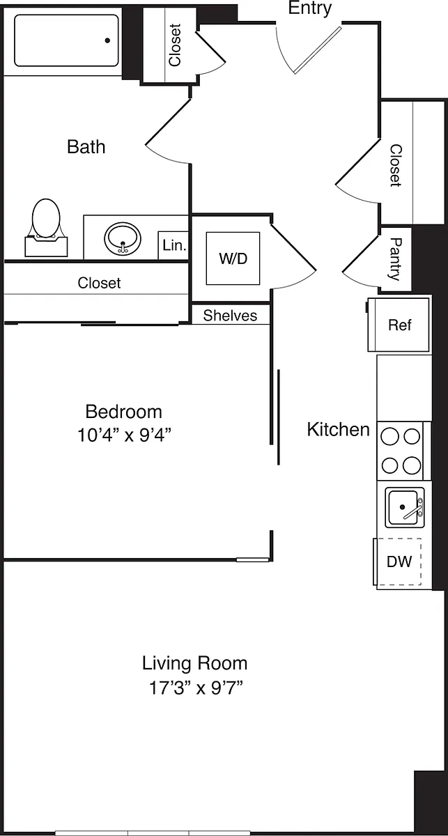 Floor plan A03