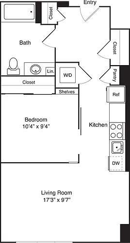 Floor plan A03