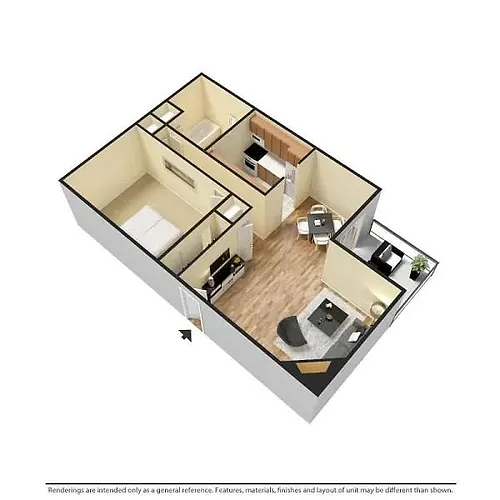 Floor plan 1B