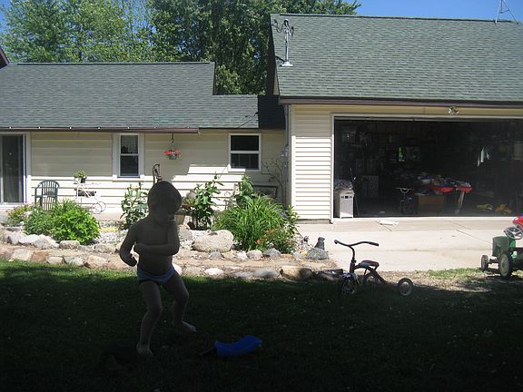 Garage and breezeway