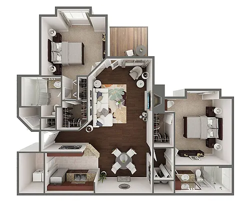Floor plan Westminister I