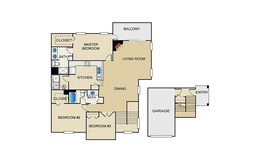 Floor plan Magnolia