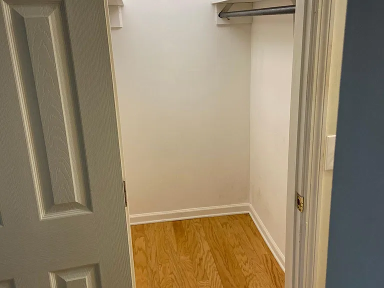 Master walk-in closet.