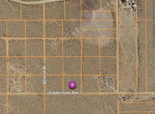 W 82nd & Backus Road St, Rosamond, CA 93560