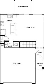 The Cypress by LGI Homes - First Floor