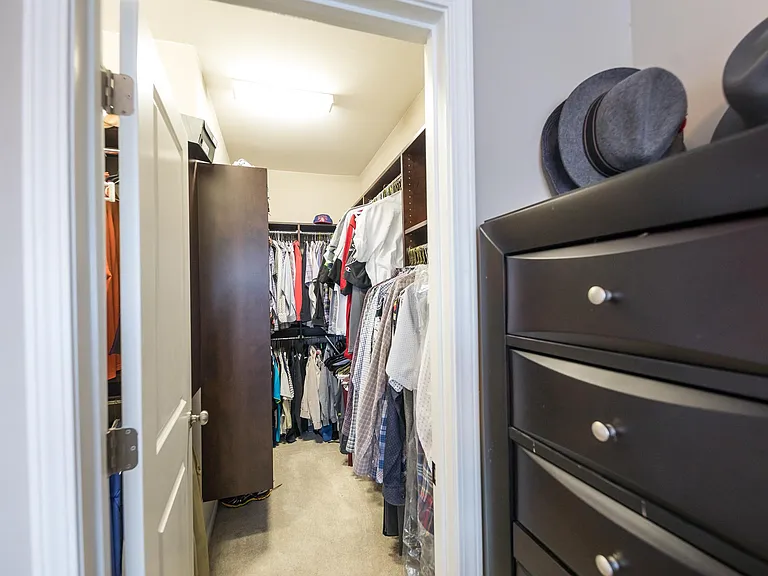 Huge Custom Built Master Walk in closet