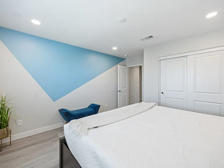Bedroom 2 features a large reach-in closet!