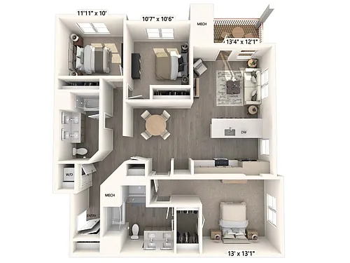 Floor plan CM05.1