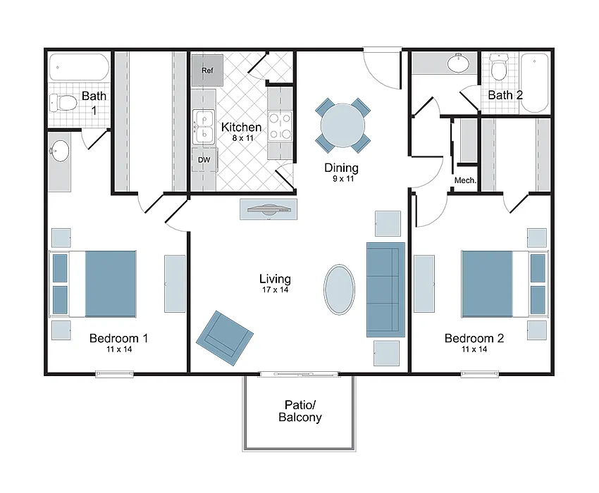 Floor plan Stratford
