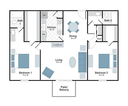 Floor plan Stratford