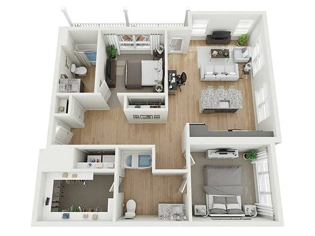 Floor plan Unicoi HC