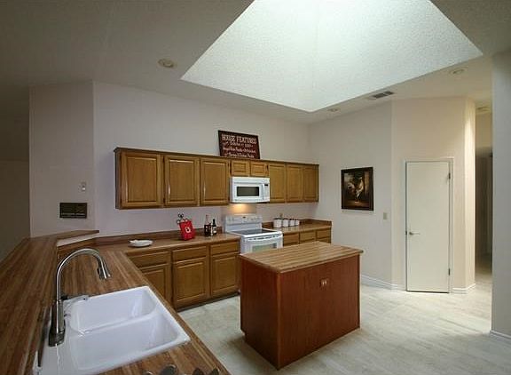 Huge kitchen with great countertop space, storage, cabinets,