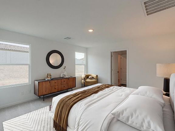 Palmero Bedroom Rendering