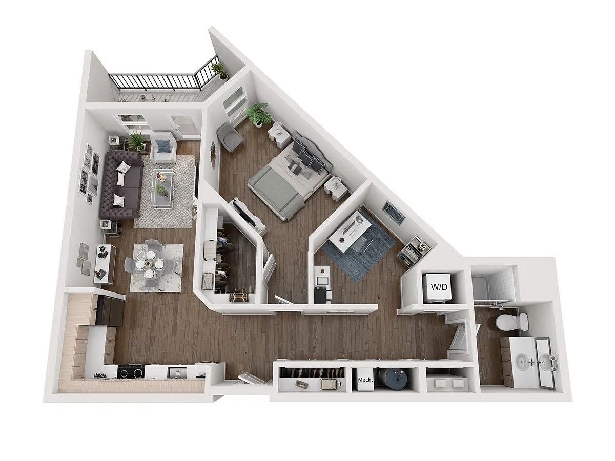 Floor plan A10D