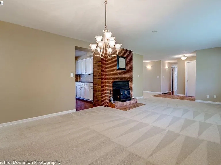 Family room and entryway