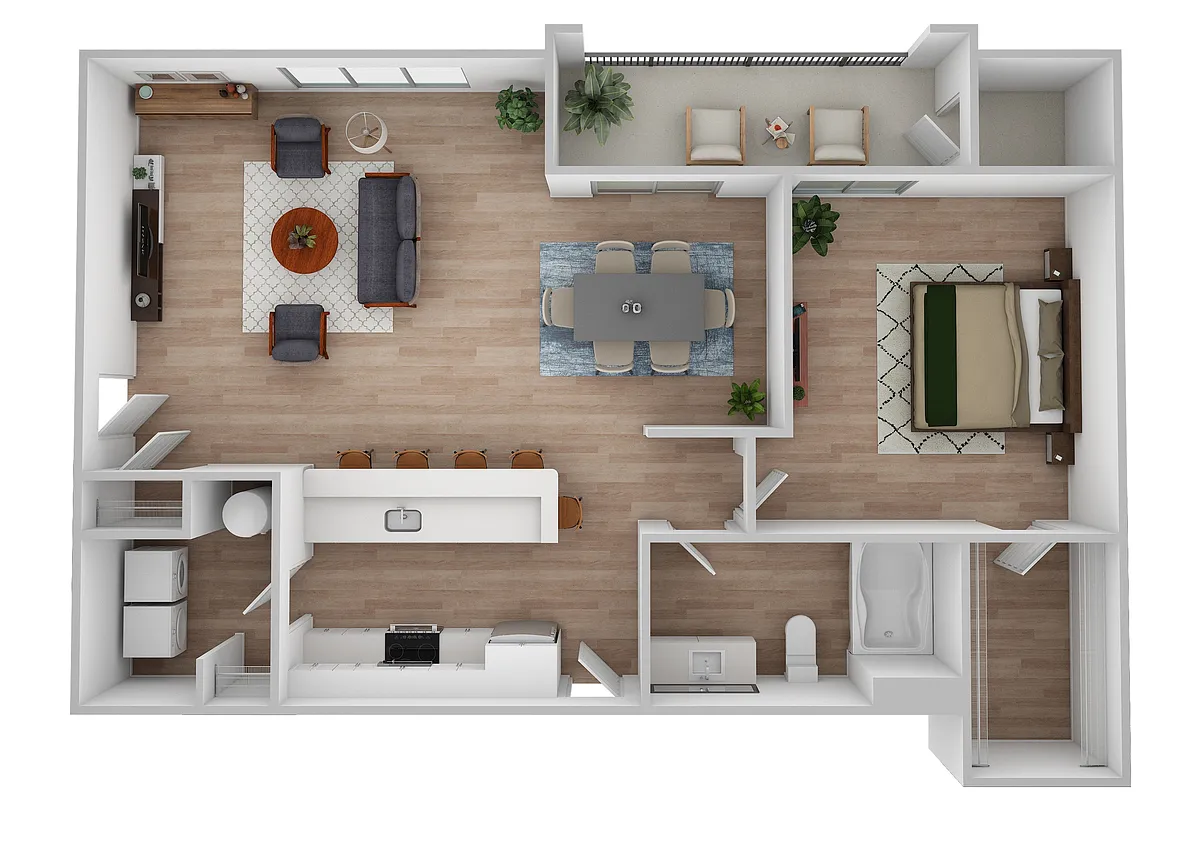 Floor plan Clairet 2