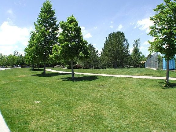 Across from large park