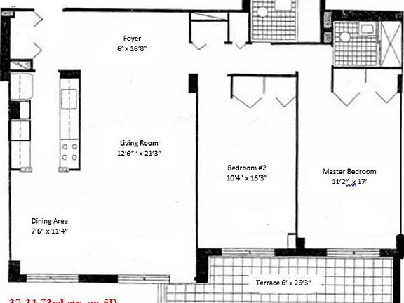 2nd image of 37-31 73rd St #5D