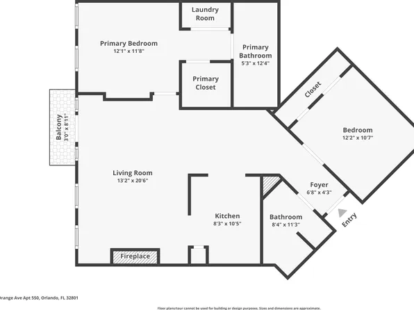 911 N Orange Ave APT 550, Orlando, FL 32801
