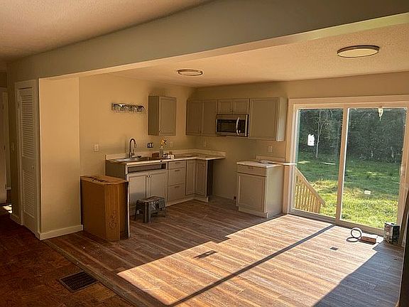 Kitchen during renovation