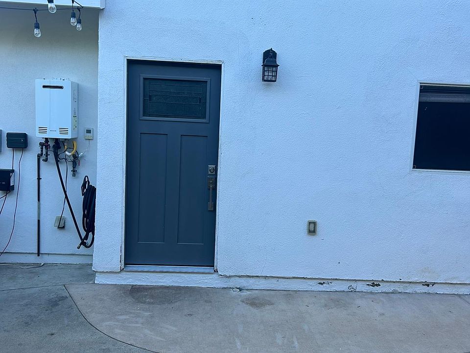 Entrance to the unit