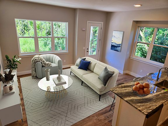 Serene setting deep in a forested area of Ann Arbor