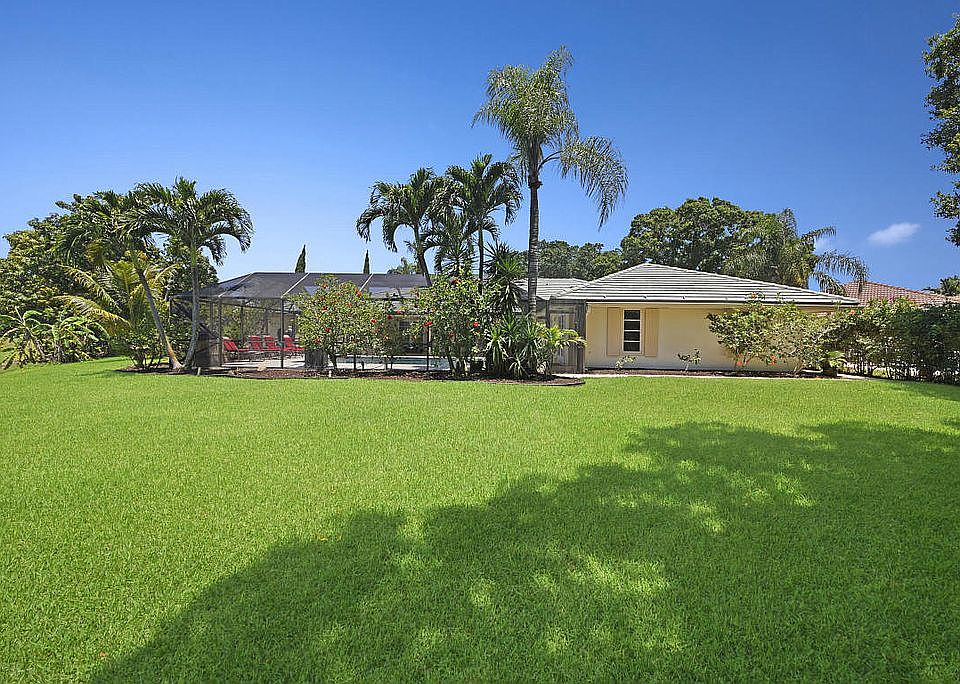 Large backyard