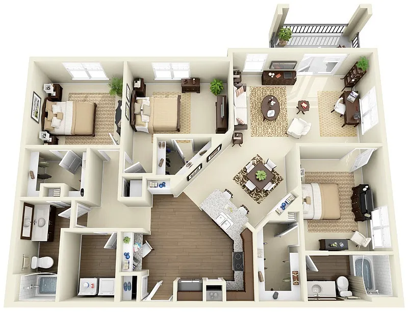 Floor plan York