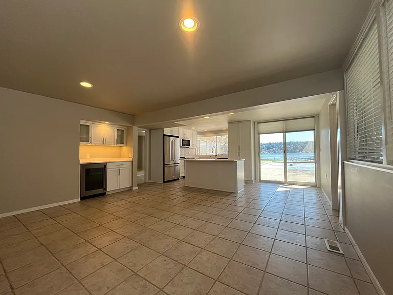 Kitchen/Beverage Center/Family Room