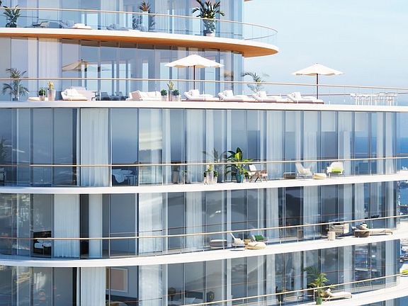Cipriani Residences Miami - Upper Level Terraces