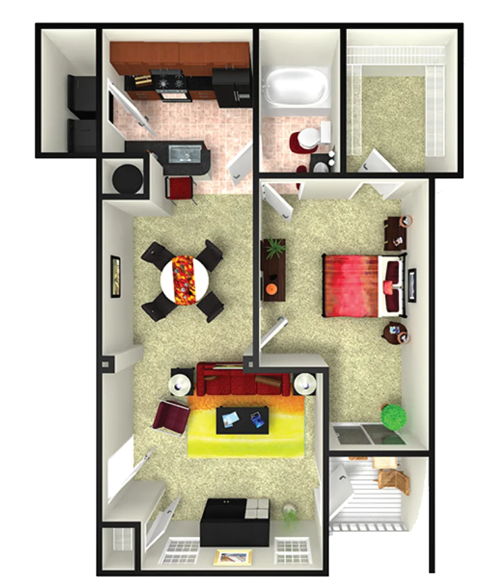 Floor plan A4