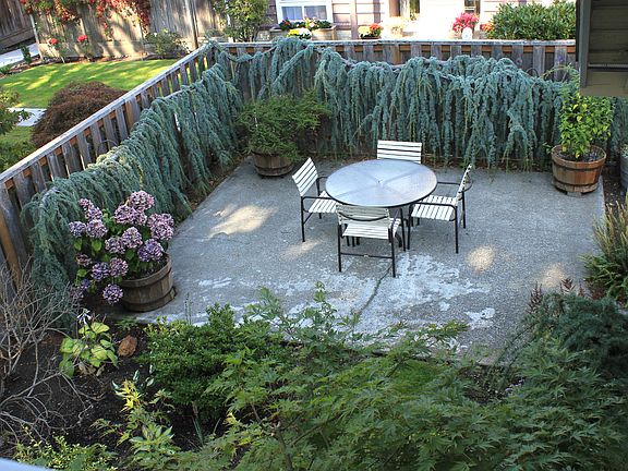 A yard and landscaping you can enjoy but you don't have to do yard work