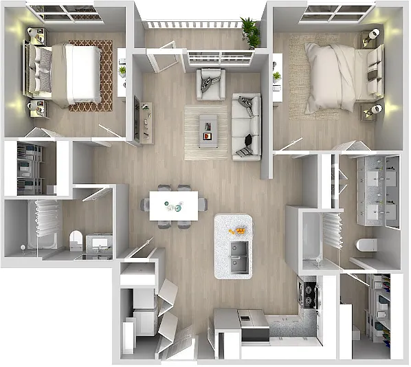 Floor plan B2