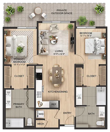 Floor plan B4