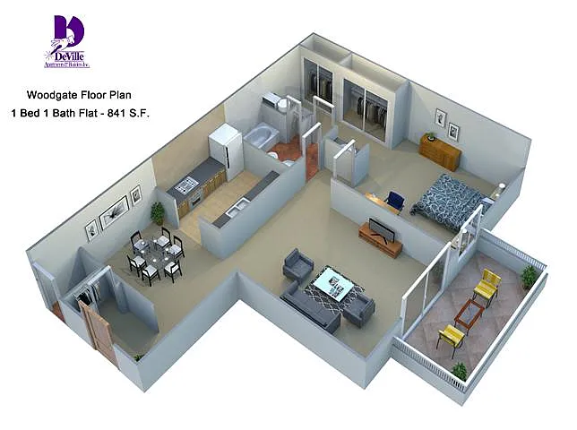 Floor plan Woodgate