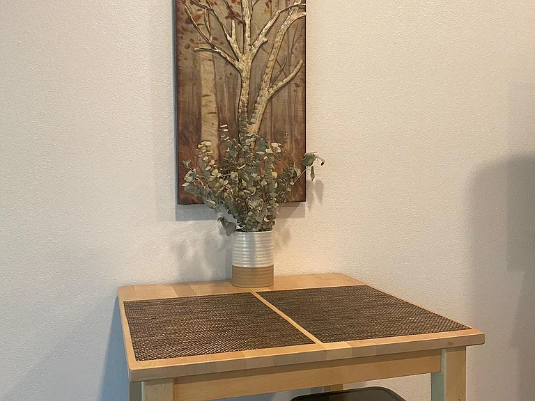 Dining area.