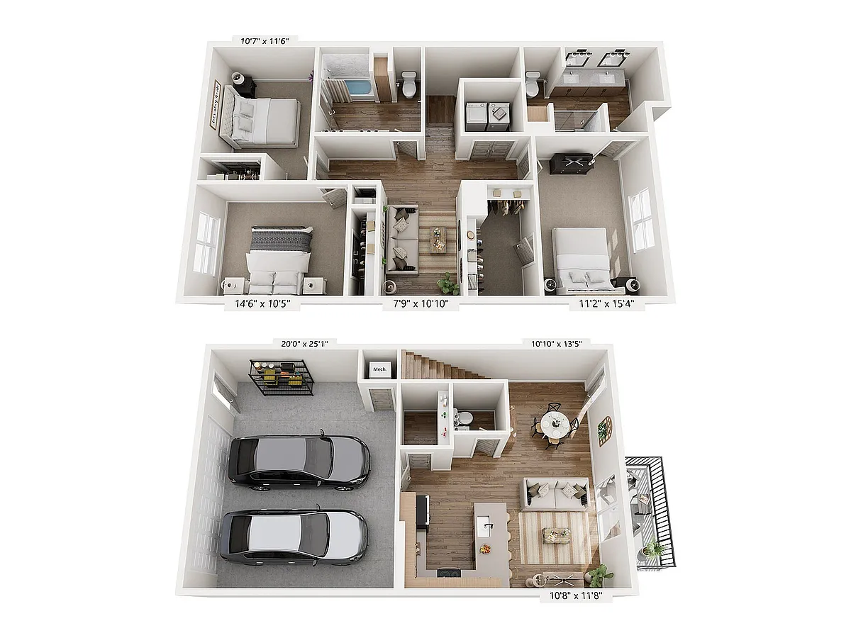 Floor plan D3