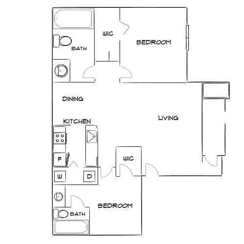 Floor plan Design 2A