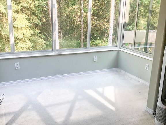 Upper level master bedroom sunroom