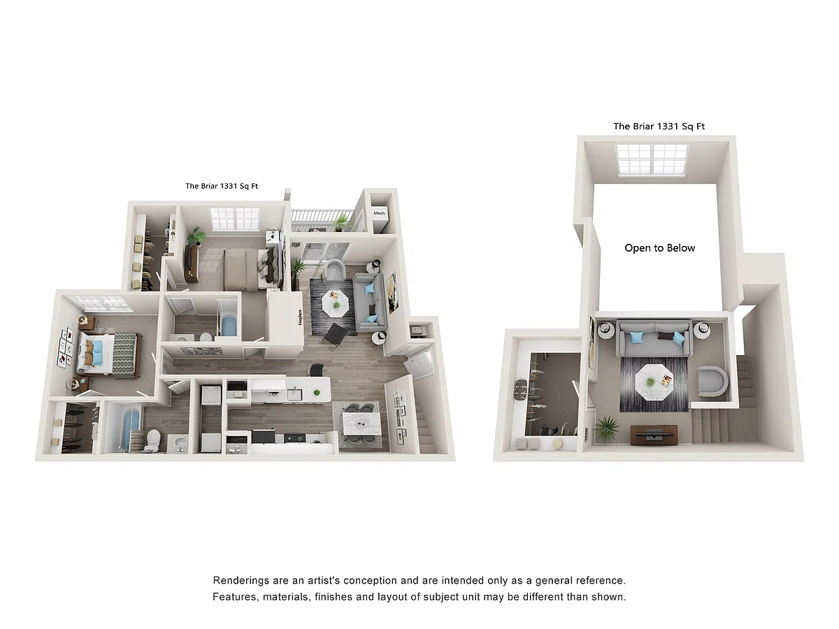 Floor plan The Briar