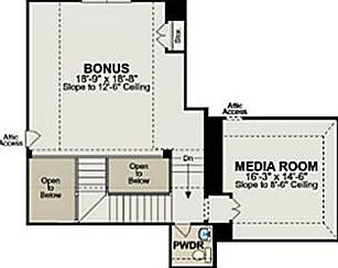 Rhapsody L Upstairs Bonus, Media and Powder