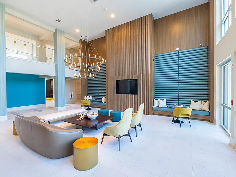 Clubhouse with Lounging Areas
