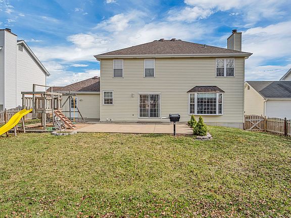 Back yard-fenced