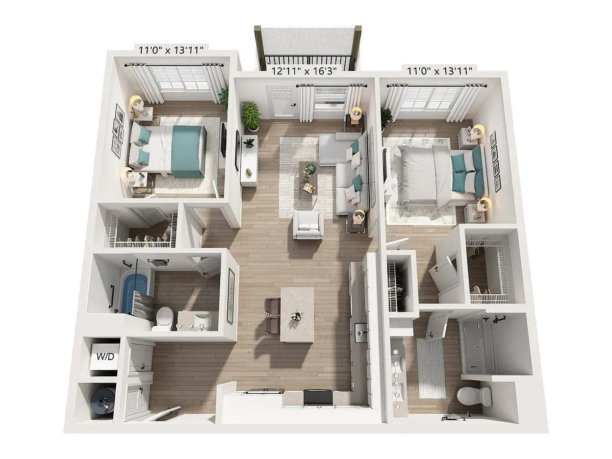Floor plan B3