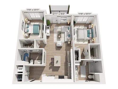 Floor plan B3